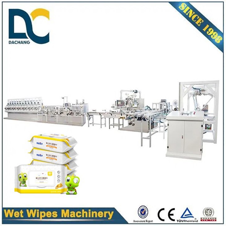 Tissue Wet Wipes Packaging Machine